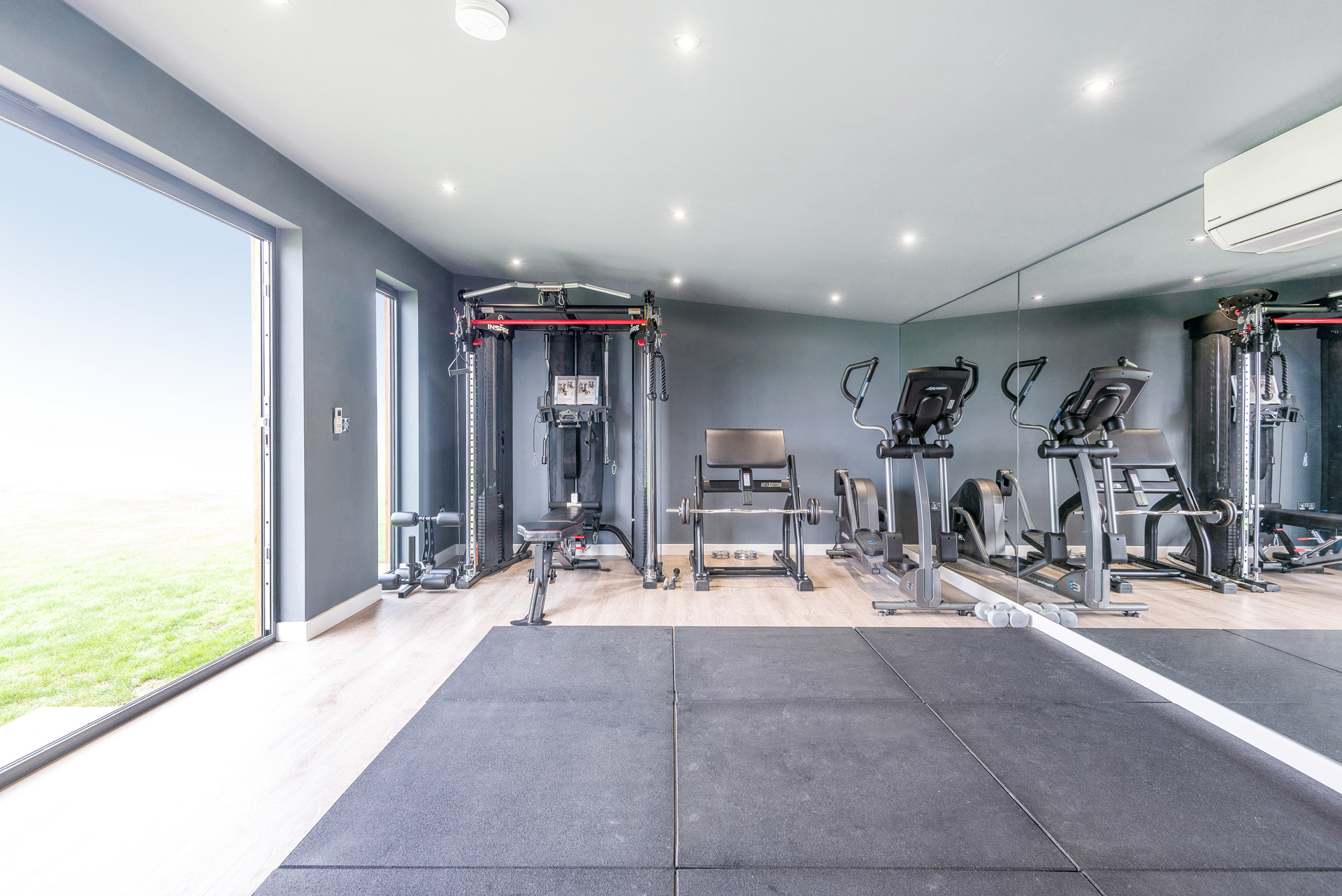 Bespoke design garden room gym