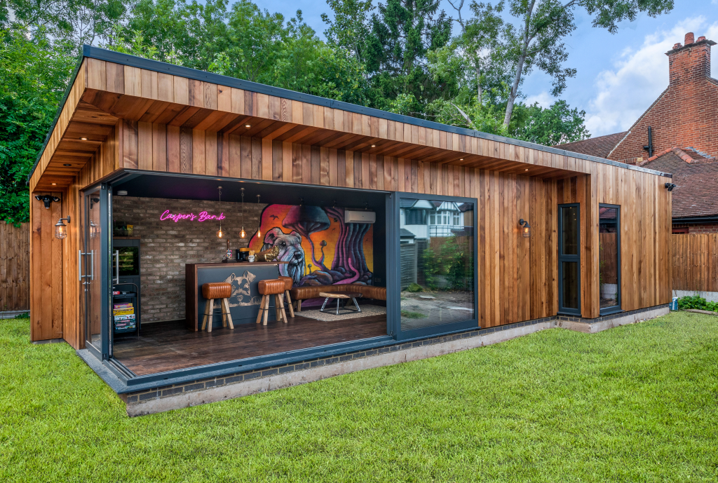 Build a Bespoke Garden Room Pub with Hawksbeck