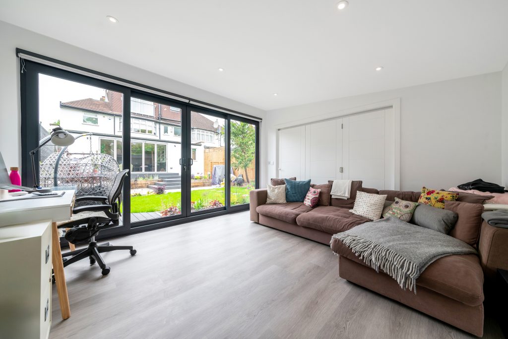 Underfloor Heating & Tiles: Garden Room Bathrooms