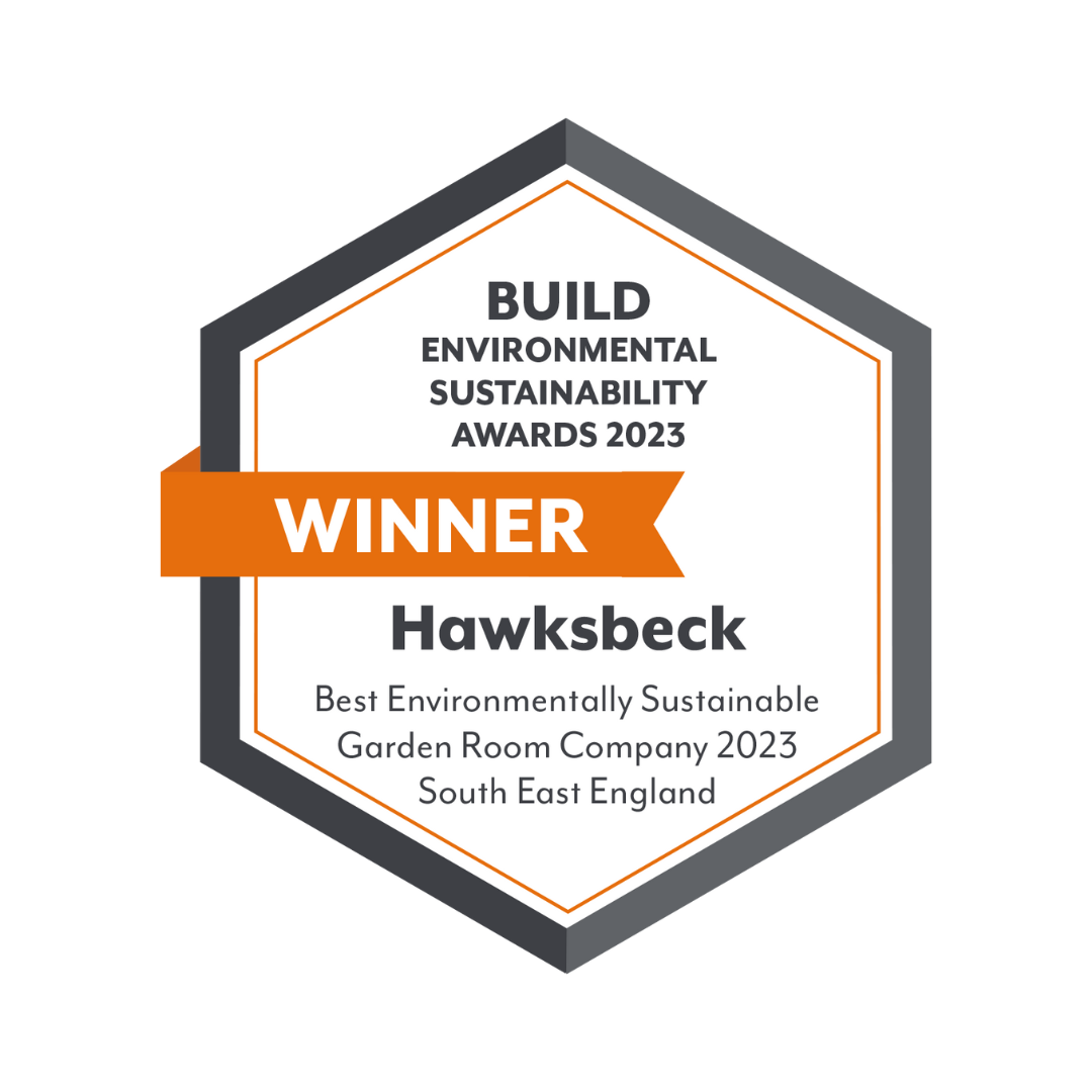 best environmentally sustainable garden room company award