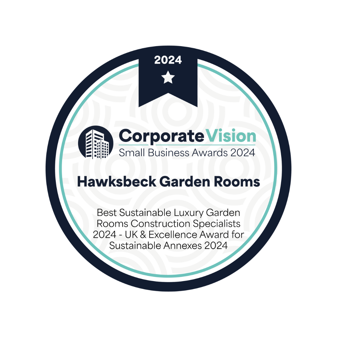 best sustainable luxury garden room award