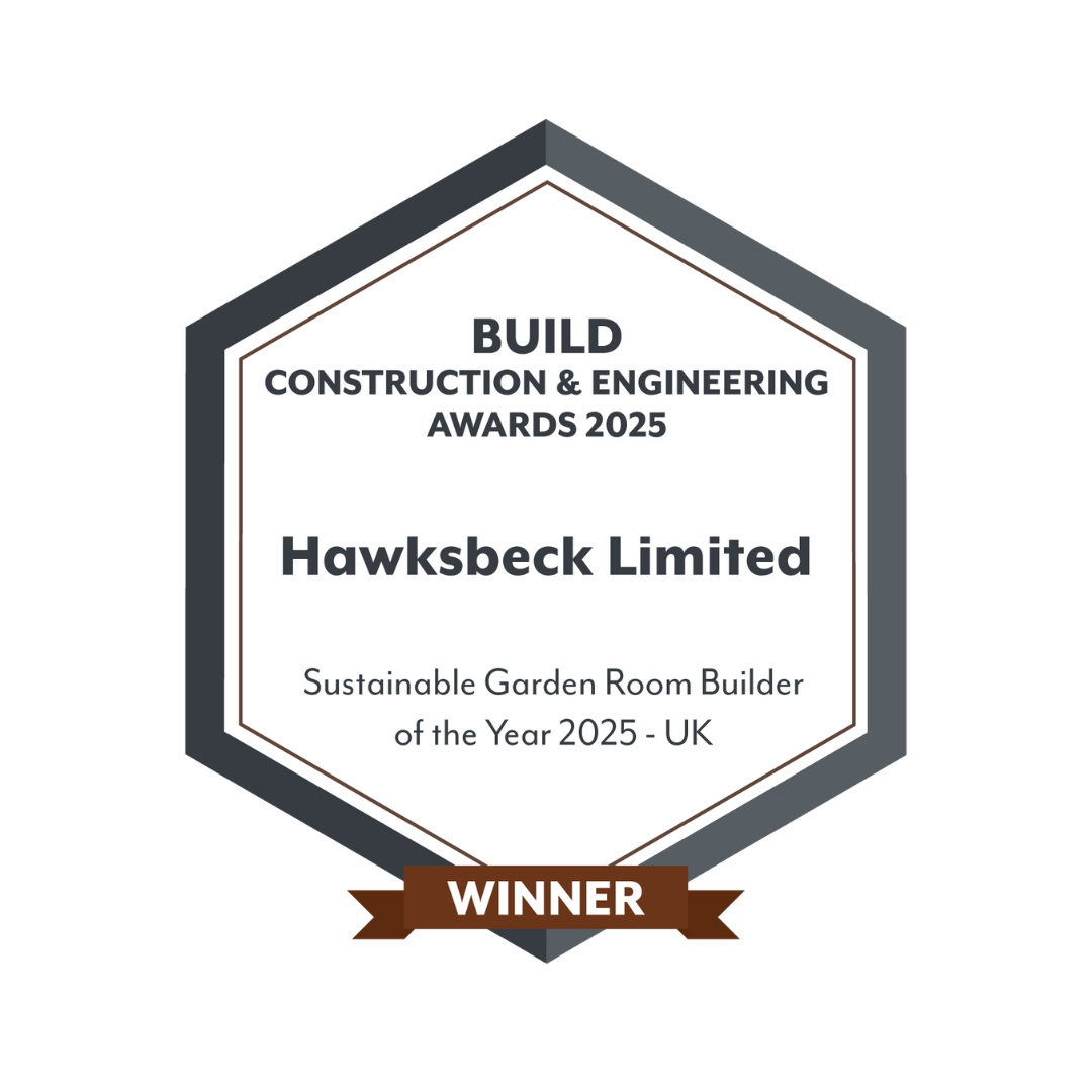 sustainable garden room builder